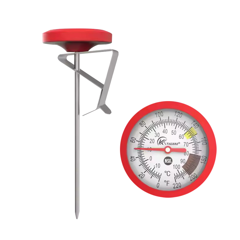 Dial Instant read With Silicone kitchen food Juice cookihg thermometer