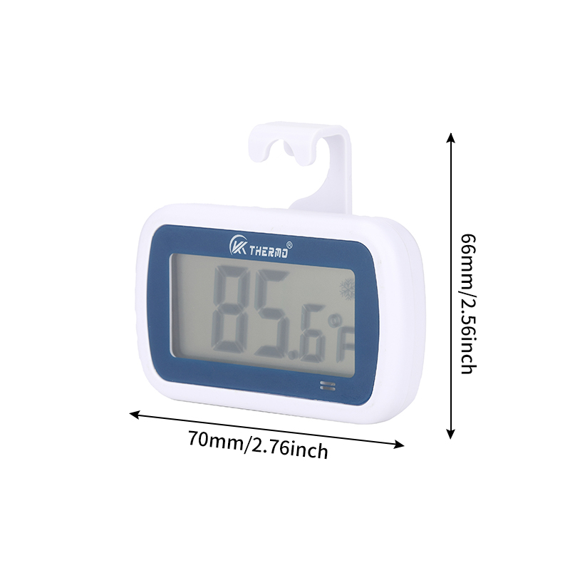High Precision Digital alarm high & low temperature setting Waterproof Refrigerator Freezer Thermometer