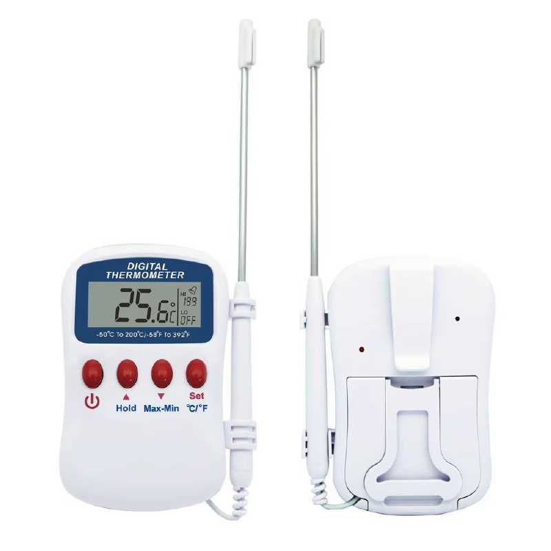 Digital Multipurpose Plastic Meat Fast Home Cooking Outdoor Kitchen BBQ Food Temperature Testing Convenient Household Tool