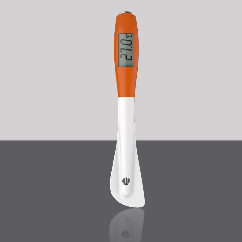 Digital LCD display silicone spatula thermometer for chocolate cooking thermometer digital spatula thermometer