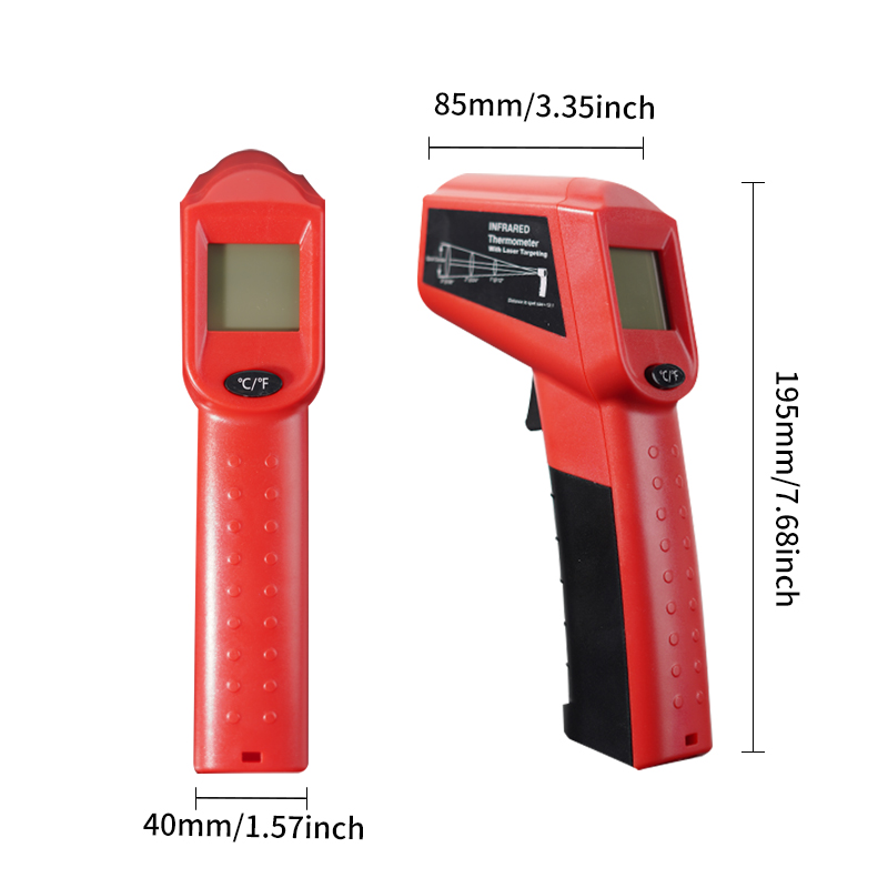 High-Temperature Digital Infrared Plastic Kitchen Thermometer Non-Contact Baking Industry cooking Thermometer
