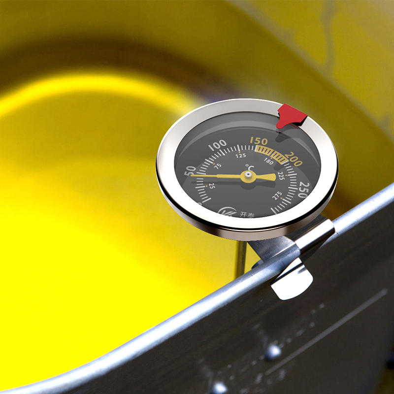 Deep Fry Dial Thermometer With 12\" Stainless Steel Stem Candy thermometer deeply fry thermometer