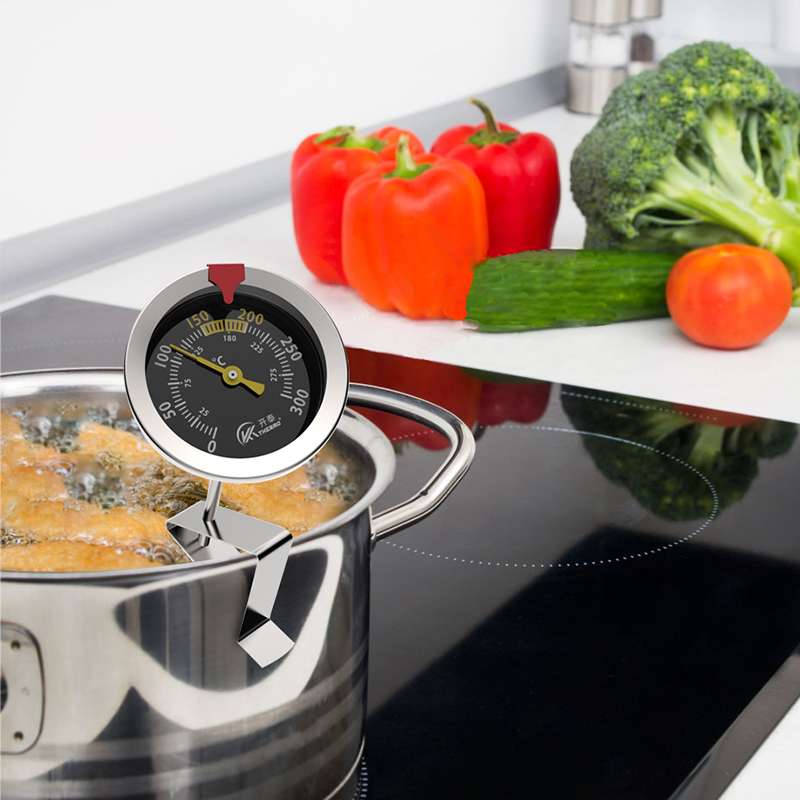 Deep Fry Dial Thermometer With 12\" Stainless Steel Stem Candy thermometer deeply fry thermometer