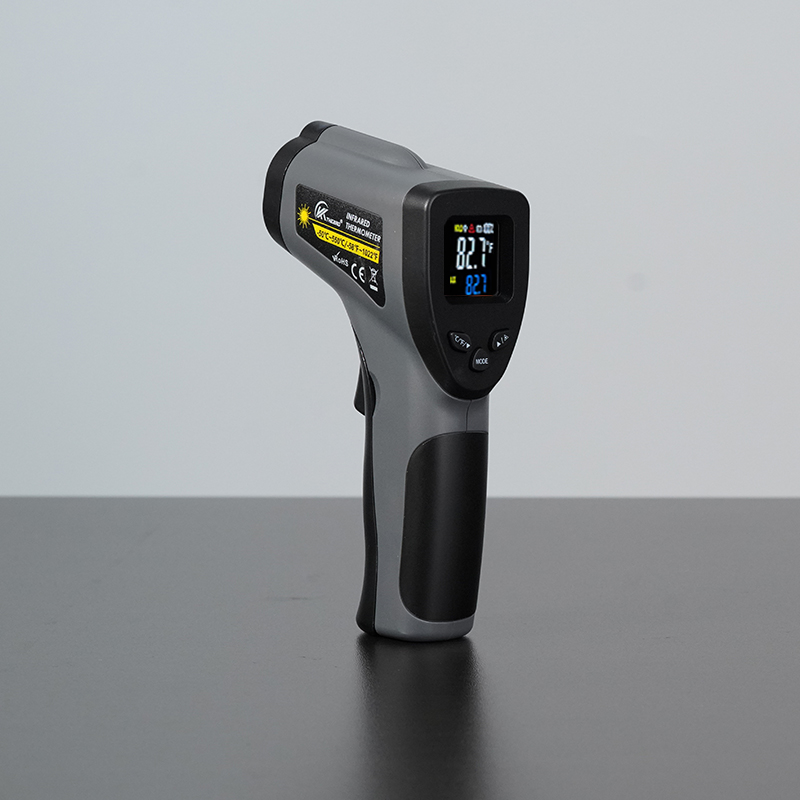 Durable Plastic Industrial Digital Pyrometer Gun Non-Contact Infrared Temperature Meter with NTC Industry Made Long-Lasting Use