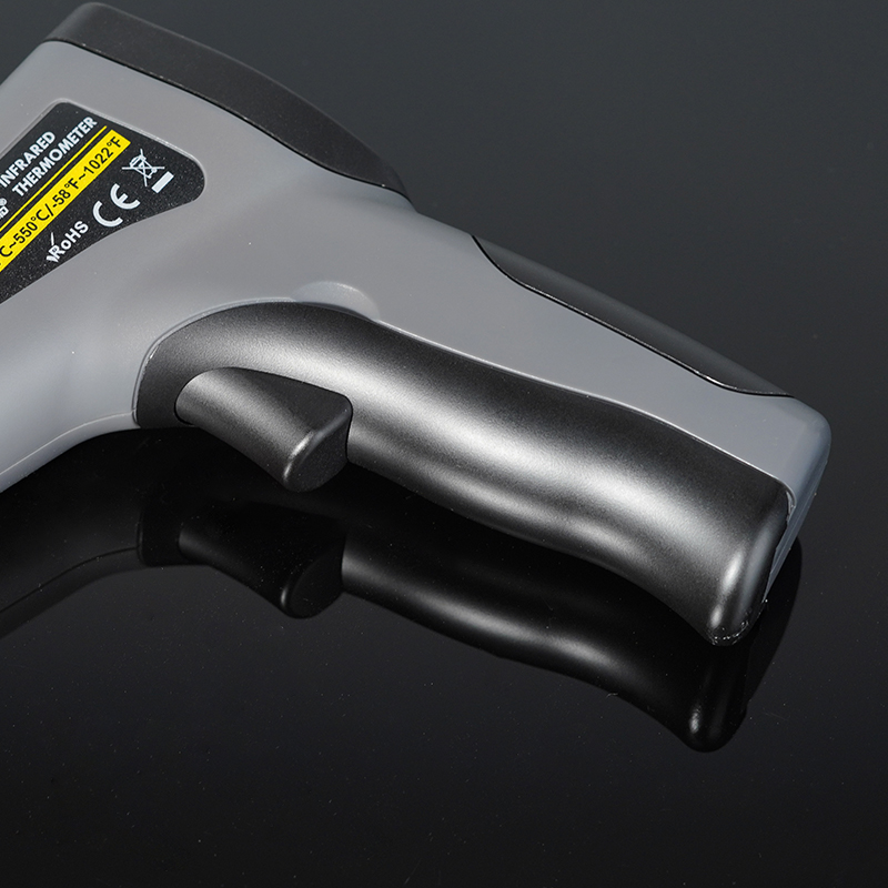 Durable Plastic Industrial Digital Pyrometer Gun Non-Contact Infrared Temperature Meter with NTC Industry Made Long-Lasting Use