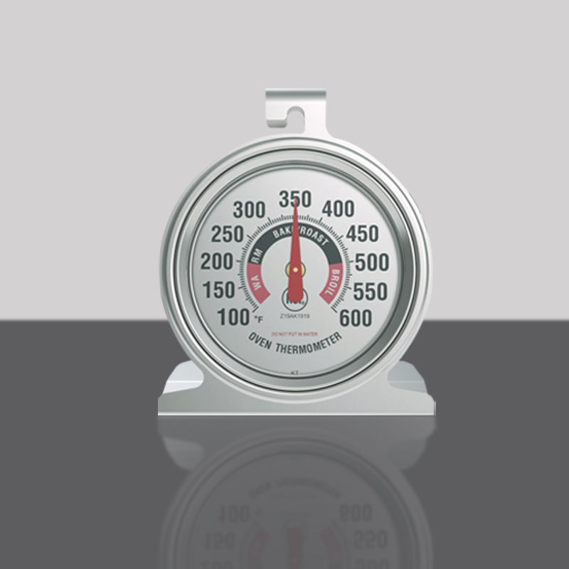 Large Dial Stainless Steel Baking 360 Degrees Rotation Hanger And Triangle Holder cooking thermometer Oven Thermometer