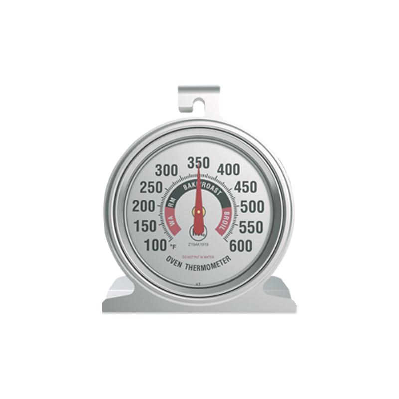 Large Dial Stainless Steel Baking 360 Degrees Rotation Hanger And Triangle Holder cooking thermometer Oven Thermometer